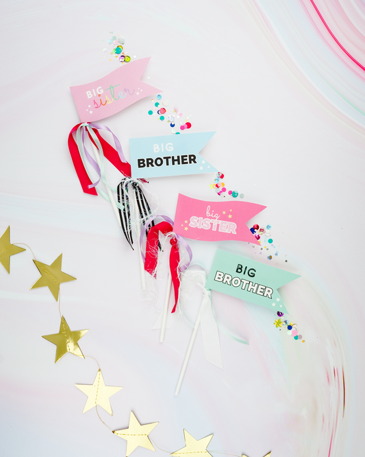 Big Sister/Brother Flags