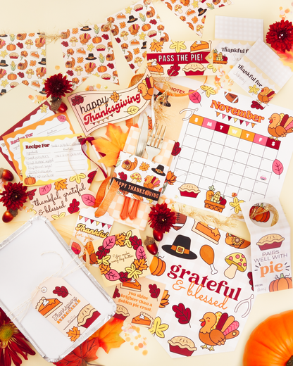Thanksgiving Printed & Shipped Set