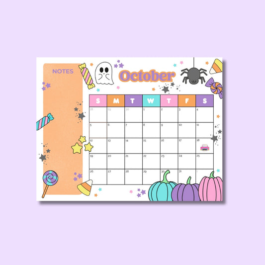 October Calendar