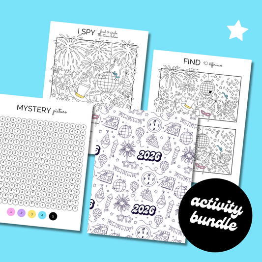 New Years Activity Bundle