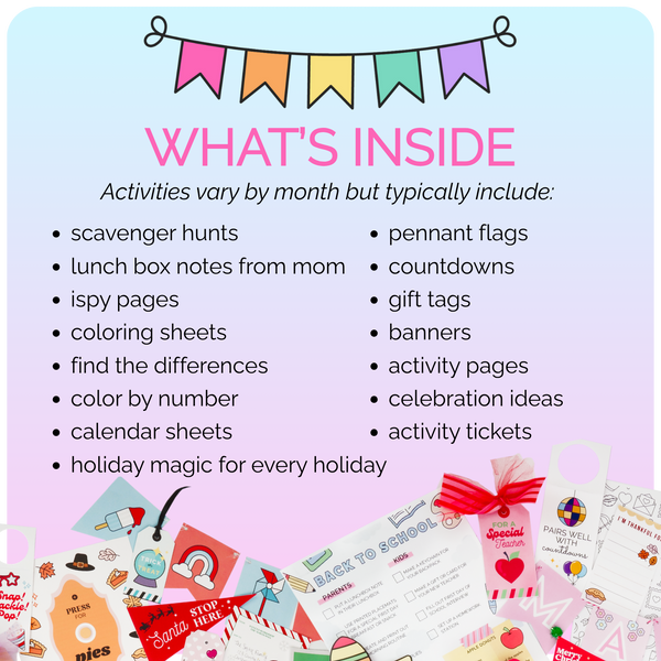 Printables Club – Celebration Stylist