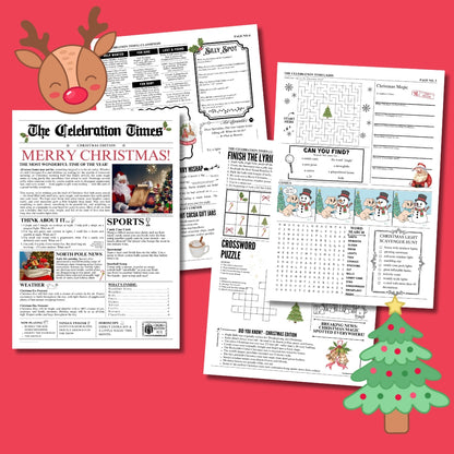 Christmas Newspaper Delivered